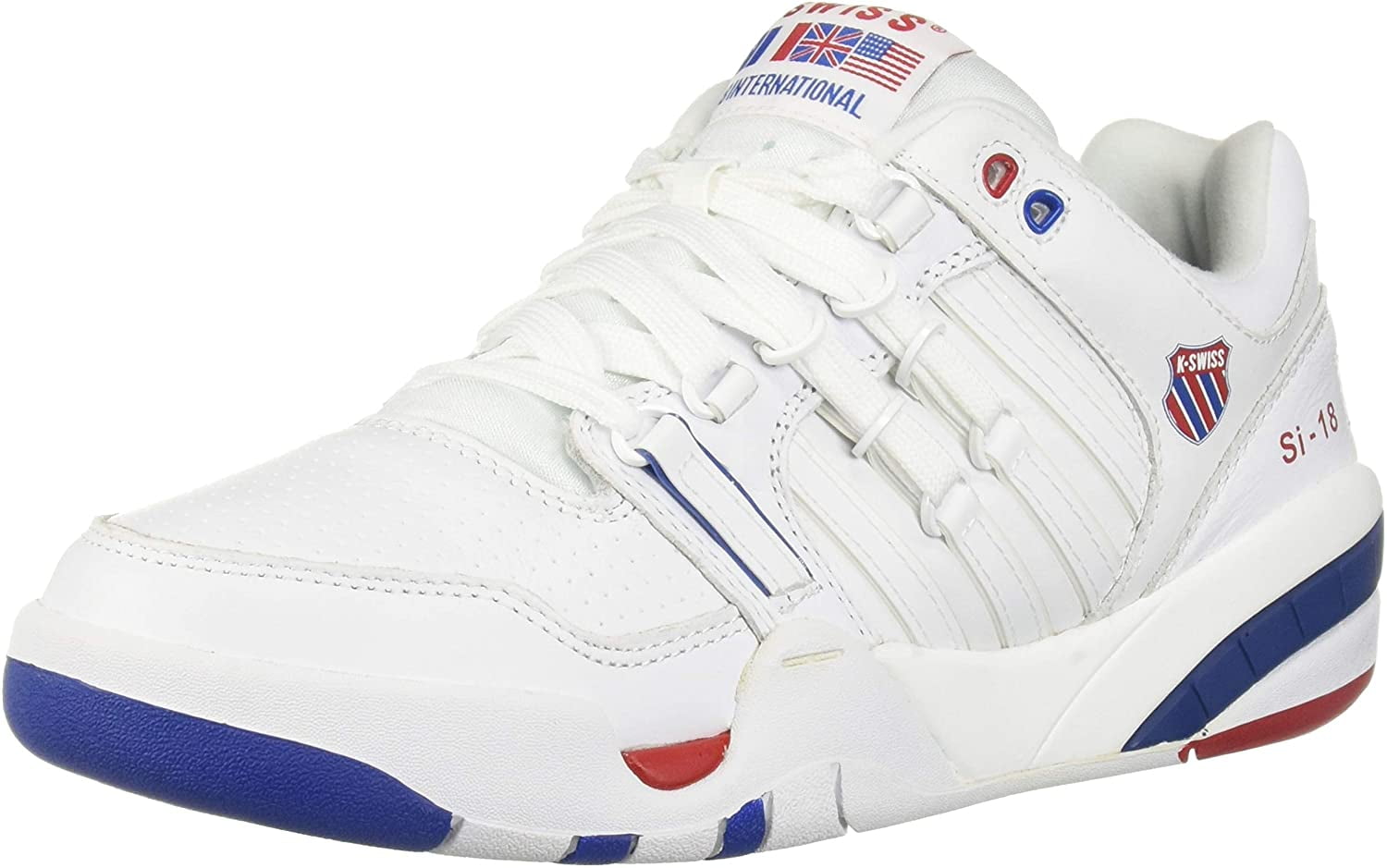 k swiss red sneakers