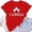 Red, variant on Canada Shirt Women Canadian Flag Graphic Print Short Sleeve Tshirt Summer Top Women Canada Day Graphic Tee Tops Fashion Happy Canada Day Women’s Patriotic Flag Tee Casual Daily Wear