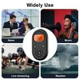 thumbnail image 4 of AM FM Portable Radio,Personal Pocket Radio Rechargeable with Best Reception,Long Battery Life,Stereo Earphone,Small Digital Transistor Radios for Hiking,Walking,Jogging, 4 of 8