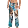 thumbnail image 1 of Balery Sea Swimming Corgi Pantalones de pijama para hombre, pijama ultraligero, pantalón de descanso-Small, 1 of 6