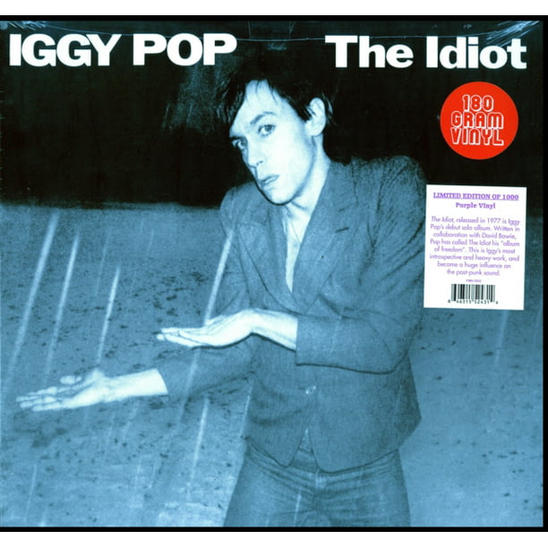 taart kleding stof Inspireren Iggy Pop - Idiot - Vinyl - Walmart.com