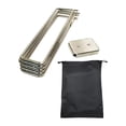 thumbnail image 3 of Soporte plegable para nevera, contenedor de almacenamiento, ligero, multifuncional, de metal, para maletas, para barbacoas y uso doméstico., 3 of 8