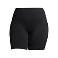 thumbnail image 6 of Under Control Women’s Adult Plus Active Seamless Bicycle Short With Phone Pockets Athletic Shorts, 6 of 7