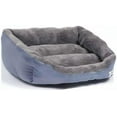 thumbnail image 4 of Dog Beds for Small Medium Large Dogs Rectangle Sleeping Pet Bed Washable Dog Bed Grey Size M, 4 of 6