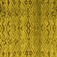 thumbnail image 1 of Ahgly Company Indoor Square Abstract Yellow Modern Area Rugs, 7' Square, 1 of 4