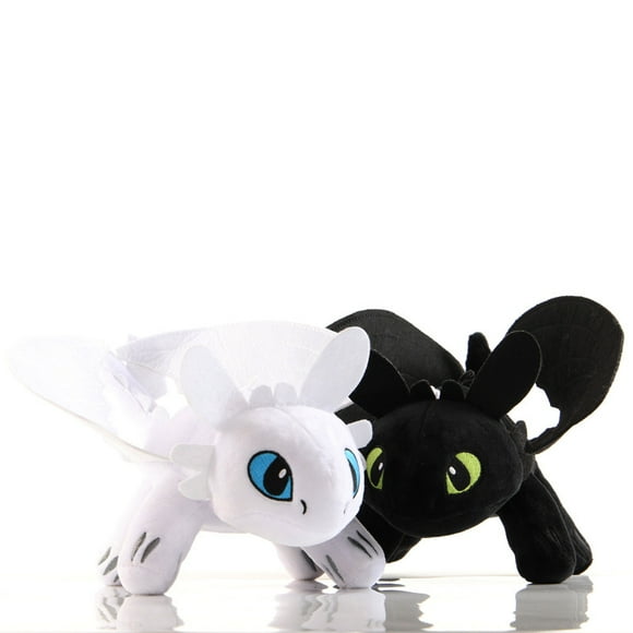 How to Train Your Dragon Toothless Light & Night Fury Soft Toy Features Plush De
