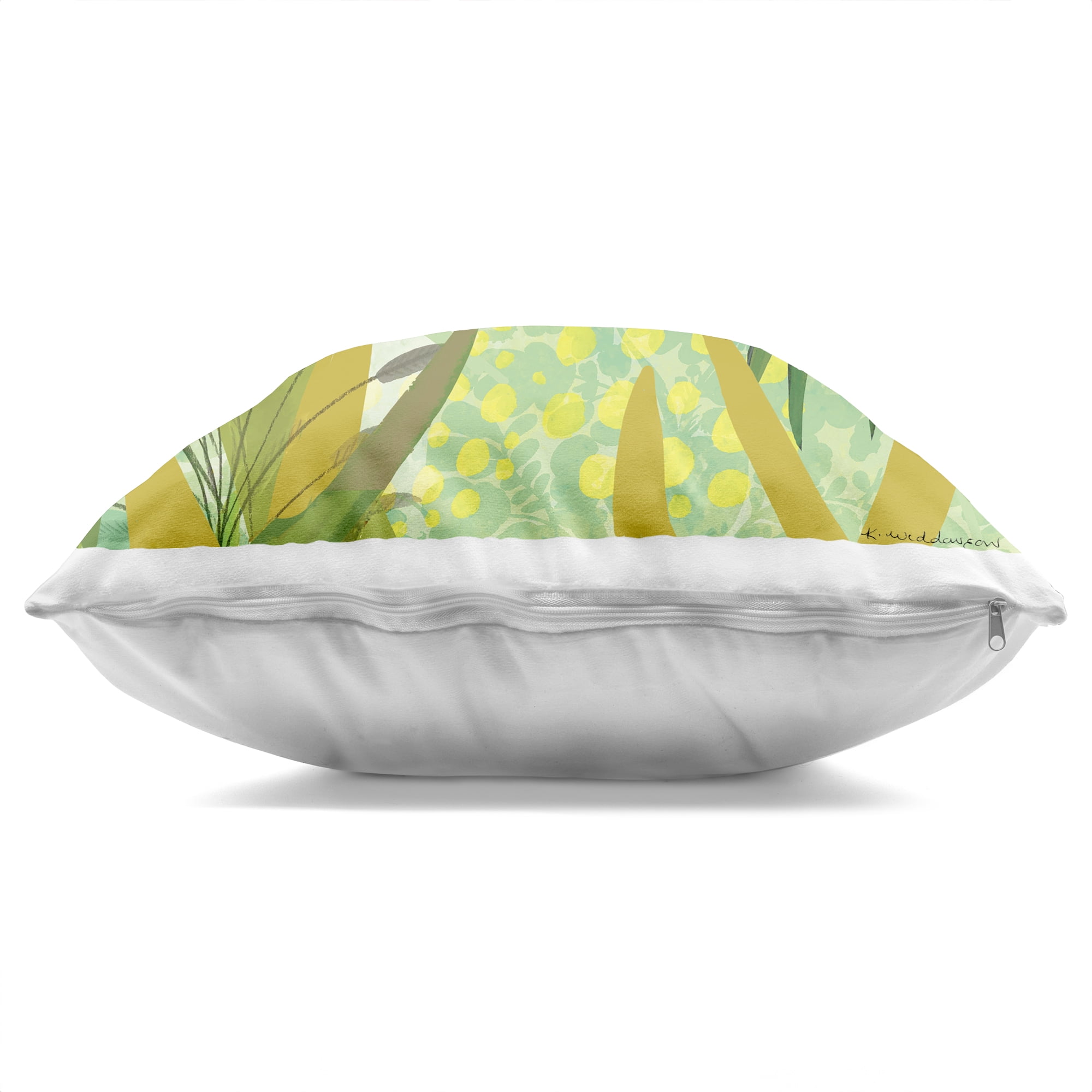 Stupell Industries Kingfishers in Jungle Branches Decorative Printed Throw Pillow, design by Kay Widdowson, 18 x 7 x 18