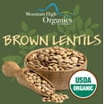 thumbnail image 3 of Mountain High Organics - 25 lbs, Certified Organic Brown Lentils, 3 of 5