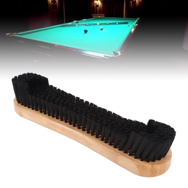 Pool Table Cleaning Brush, Ergonomic 12 Inch Pool Table Brush Billiards Accessories for Game Room
