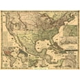 thumbnail image 2 of Colton 14x12 White Modern Wood Framed Museum Art Print Titled - Railroads and Military, US, Mexico, West Indies, 2 of 4