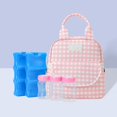 thumbnail image 4 of Dmlowu Lunch Bag 9x10" Lightweight Lunch Box for Women Insulated Cooler Lunch Box for Men Thickened Lunch Tote Bag for Home Office School Supplies, 4 of 6