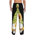 thumbnail image 3 of Uemuo Sunflower Gnomes Pattern Men's Wide Leg Palazzo Lounge Pants with Pockets Light Weight Loose Comfy Casual Pajama Pants-Medium, 3 of 9