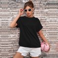 thumbnail image 2 of Blusa suelta de manga Corta OAVQHLG3B Store lin121212 para mujer, 2 of 4