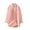 Pink Tops and Blouses, variant on CZHJS Women's Comfy Fall Shacket Clearance Casual Loose Vintage Clothing 2024 Trendy Work Lapel Lightweight Jacket Long Sleeve Shirts Fashion Solid Color Tops Turn Down Collared Button Down Pink XXL