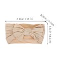 thumbnail image 5 of PAMINGONO Baby Girls Fashion Headbands Elastic Design Bow Knot Headbands Assorted Color 2Pcs 6.29X3.34X0.08In, 5 of 8