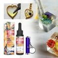 thumbnail image 2 of Uv Resin Crystal Glue Clearance, Furenl Rapid Drying of Resin Adhesive Transparent and Hard Epoxy Resin Adhesive Solar Cured Diy Epoxy Resin Jewelry Production 200Ml, Pink, 2 of 9