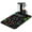 White-166, variant on Modern Abstract Coffee Mat Leak-Proof Diatom Mud Dish Drying Mat with Non-Slip Backing Heat-Resistant and Stain-Hiding Kitchen Counter Mat Featuring Psychedelic Art and Rainbow Gradient Designs Ideal