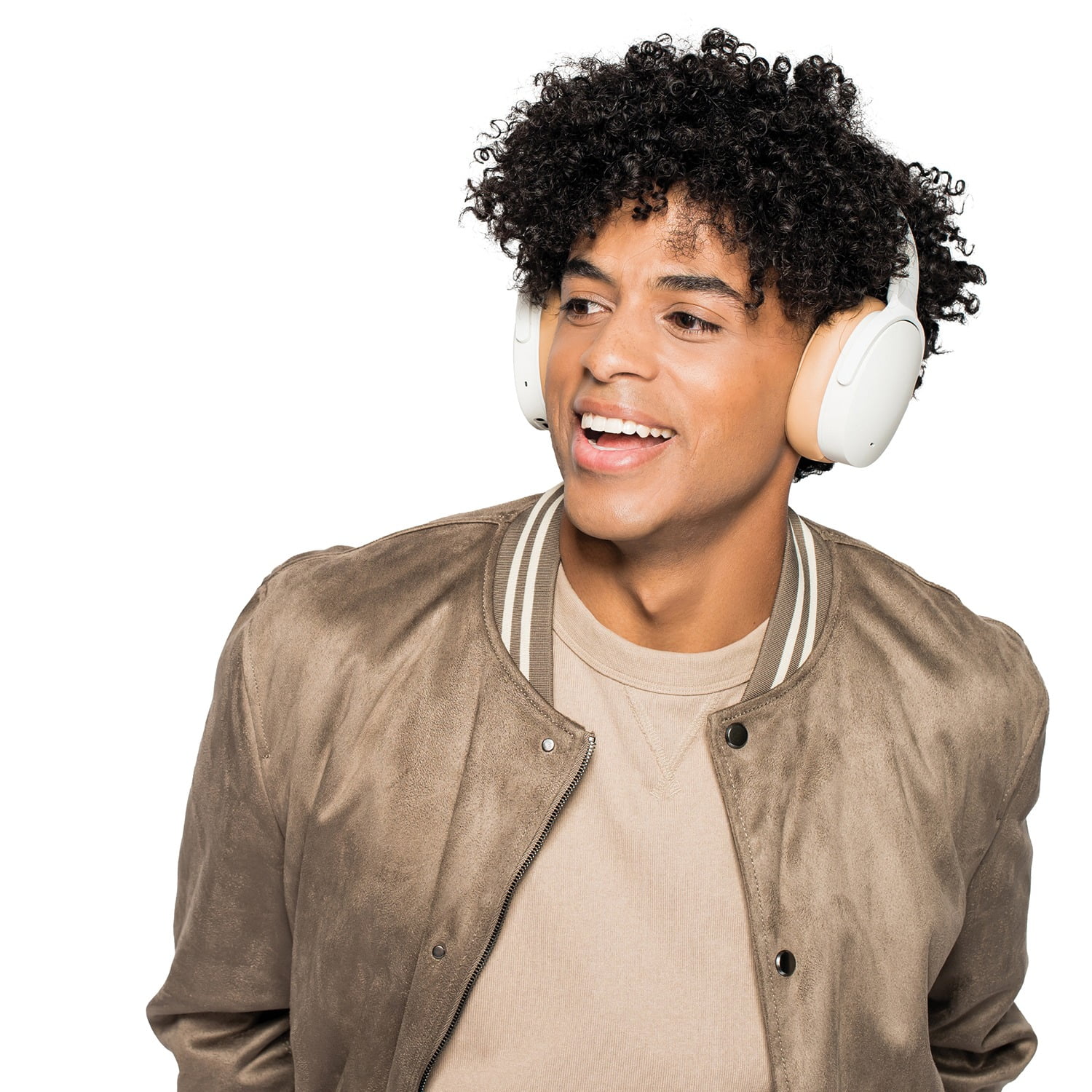 Skullcandy Hesh ANC Over-Ear Noise Cancelling Bluetooth Headphones for iPhone and Android with Microphone White