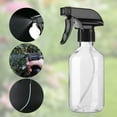 thumbnail image 4 of 2-Pack Leakproof Spray Bottles (300ml/10oz) - Adjustable Nozzle for Fine Mist & Jet Stream | Premium Refillable Plastic Bottles for Hair Styling, Plant Misting, Cleaning Solutions (Clear), 4 of 6