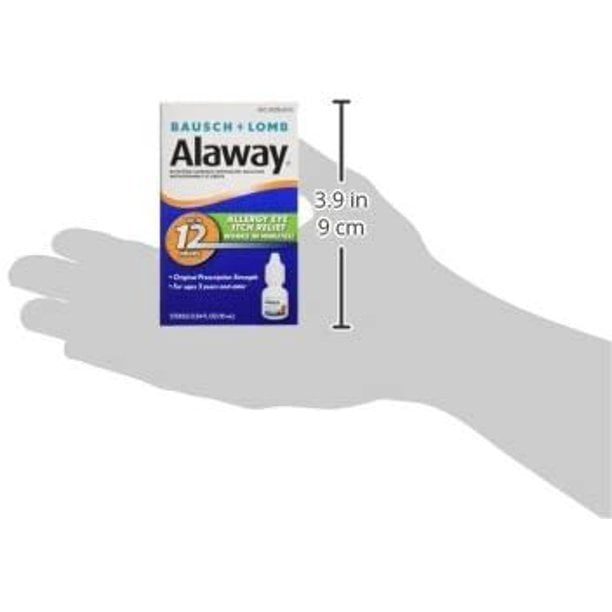 Bausch Lomb Alaway Eye Itch Relief Antihistamine Eye Drops