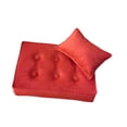 thumbnail image 3 of 2pcs Fotografía Para Bebés Sofá Sofá De Fotos Para Niñas Niños Nuevos Padres Infantiles Red rojo, 3 of 9