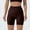 Brown, variant on Womens Slip Shorts for Under Dresses, Tummy Control High Waist Seamless Smoothing Yoga Shorts M