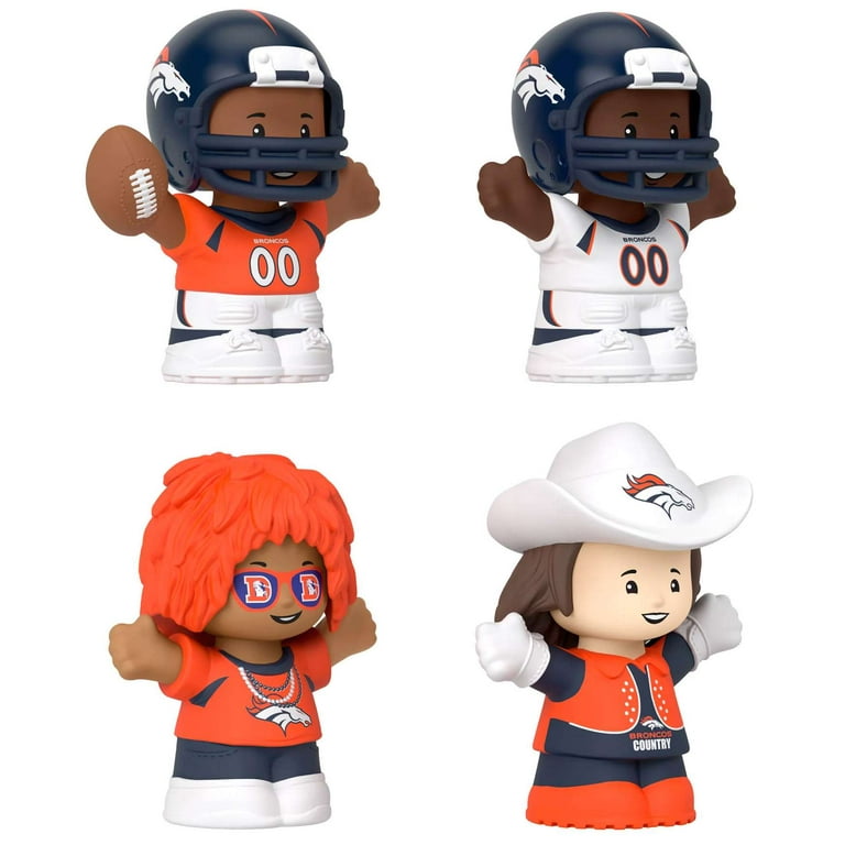 Fisher-Price Little People Denver Broncos Four-Piece NFL Collector