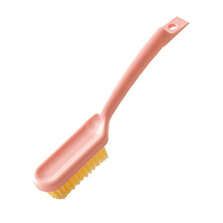 

COFEST Shoe Brush Soft-bristled Long-handled Thickened Cleaning Brush That Can Be Hung To Stains without Damaging Shoes Pink