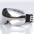 thumbnail image 1 of Gafas de esquí con bastones para adultos, para hombres y mujeres, con revestimiento al vacío de color antivaho de doble capa, 1 of 5