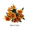 thumbnail image 3 of Tallos de flores artificiales de manzano silvestre | Rama floral artificial | Flor artificial realista para decoración del hogar | Arreglo para centro de mesa de boda, 3 of 6