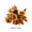 Orange, variant on Faux Flowers Artificial Flowering Crab Blossom Faux Flowers, Fake Silk Malus Stems forHome Decor Wedding Decoration Centerpiece, Vase Fillers Floral Arrangements, Crab Branch