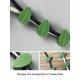 thumbnail image 3 of Clips para soporte de plantas de vid: fijador adhesivo transparente para plantas, soporte multifuncional e invisible para tallos y vides (50 piezas), 3 of 3