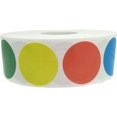 thumbnail image 1 of Autocollants Ronds Multicolores 1 Pouces Pouce Rond Lot de 500, 1 of 1
