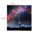thumbnail image 3 of DOLITY Set 2 Panels Photo Printing 3D Curtains sky, 3 of 8