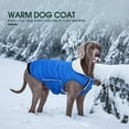 thumbnail image 6 of Kuoser Dog Winter Coat Waterproof and Windproof Snow Jacket, Reflective Cold Weather Dog Clothes, Blue, medium, 6 of 7