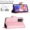 thumbnail image 5 of for Samsung Galaxy A53 5G Wallet Case, Elegant Card Holder Cash Slot PU Leather Kickstand Shoulder Strap Shockproof Protective Flip Women Girls Case Cover for Samsung Galaxy A53 5G, Pink, 5 of 6