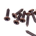 thumbnail image 4 of 50x Pickguard Mounting Screws for ST Scratch Plate Screws Pickguard SQ Replacement Parts Copper 2.5x12mm, 4 of 9