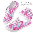 thumbnail image 4 of Women’s Canvas Sneakers – Low Top Lace-Up Fashion Shoes, Comfortable Slip-On Casual Walking Shoes for Everyday, Travel & Work, 4 of 10