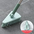 Aoujea Tub Tile Cleaner Brush With Long Handle ,Shower Brush Cleaner