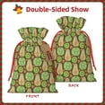 thumbnail image 2 of Naloa Fruits 1 Drawstring Christmas Bags, 3D Xmas Gift Bags, Christmas Wrapping Bags, Xmas Goodie Bags, Treat Pouch Bags, Party Favor Bags-Medium, 2 of 9