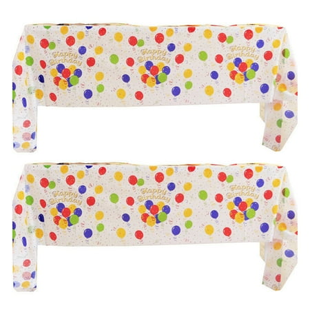 

Frcolor Tablecloth Cover Table Tablecloths Picnic Mat Camping Rectangular Disposable Birthday Foldingblanket Baby Shower