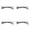 White 4PCS, variant on Smart Glasses With Smart Glasses Auto Focus Auto Reading Glasses For Men And Women Near And Far Blue Light