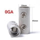 thumbnail image 1 of Acoplador De Cables De 2 Uds., Conector A Tope De Terminal De Latón Para Coche De Audio, Calibre 0 Ga Awg, Conjunto De Barril De Unión, Tornillo Para Coche matsuzay VI006907-00, 1 of 7