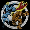 thumbnail image 2 of Juniors Marvel: Fantastic Four Comic Book Squad Sweatshirt, 2 of 3