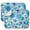 Cute Floral, variant on 2pcs Foxy Cartoon Drying Mat Set - Cute Fox & Floral Pattern Microfiber Countertop Pad, Quick Dry & Machine Washable for Kitchen Sink