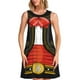 thumbnail image 1 of Fotbe CHARRO SUIT Vestido de Verano sin Mangas para Mujer – Vestido Midi Línea A, Estilo Camiseta Floral, Vestido Playero Casual y Fluido, 1 of 7