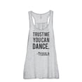 thumbnail image 1 of Thread Tank Trust Me You Can Dance Tequila Women's Sleeveless Flowy Racerback Tank Top Sport Grey Large, 1 of 5