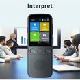 thumbnail image 1 of Smart Translator 138 languages Interpretation Offline Translation Recording,black, 1 of 28