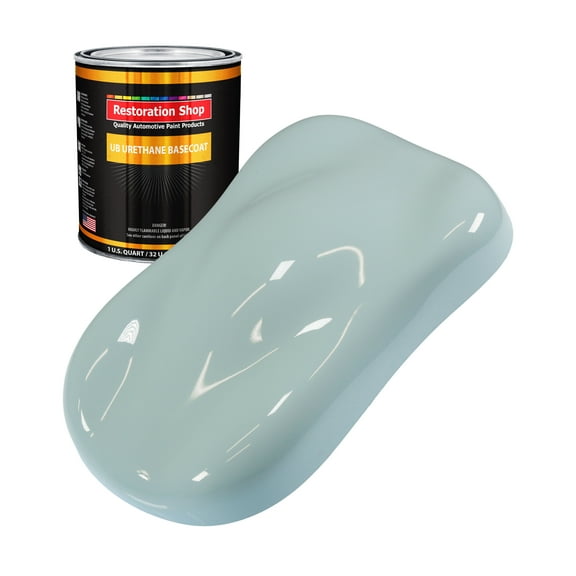 Diamond Blue 1 Quart URETHANE BASECOAT Car Auto Body Paint