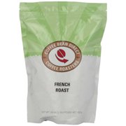 Coffee Bean Direct French Roast Caffeinated Whole Bean Coffee, 1 LB